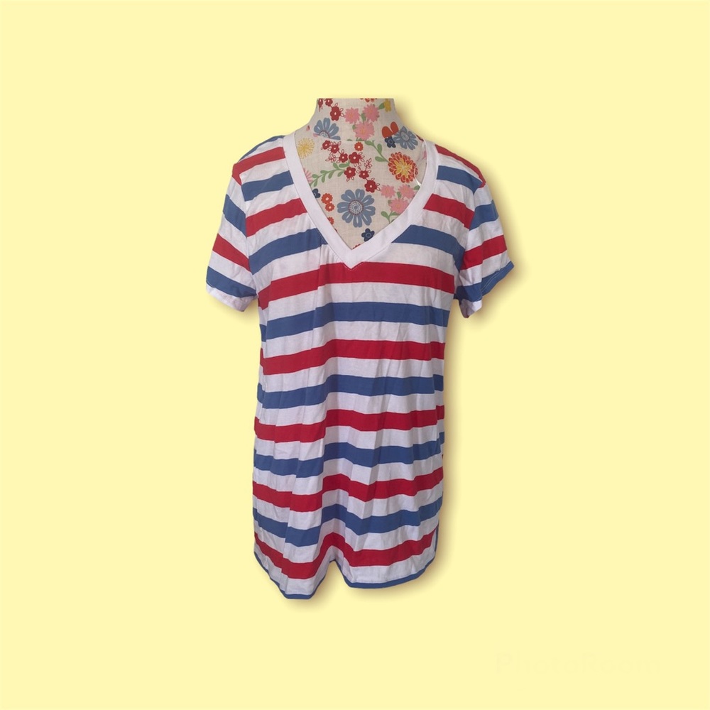 NWT Wide Striped Tee